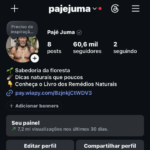 🚀 Conta do Instagram com 60 MIL seguidores Perfil com crescimento rápido e excelente alcance, chegando a mais de 60 mil seguidores em pouco tempo.