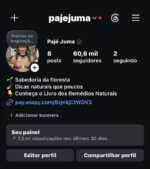 🚀 Conta do Instagram com 60 MIL seguidores Perfil com crescimento rápido e excelente alcance, chegando a mais de 60 mil seguidores em pouco tempo.