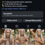 🚀 VENDO PERFIL INSTAGRAM @caciquearuan — 57 MIL SEGUIDORES! 🔥 Impressionantes 12 milhões de alcance nos últimos 30 dias, com público 88% feminino e conteúdo voltado ao nicho de beleza, cuidados pessoais e preparos naturais.