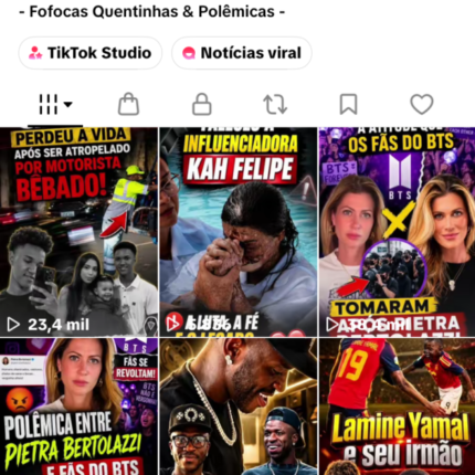Tik tok com shop e monetização 158 mil seguidores