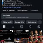 Página Fla da Opressão no Instagram — 11 Mil Seguidores, Engajada e Monetizada