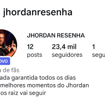 INSTAGRAM CRIADO DIA 06/10/2026
