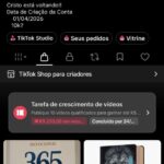 Uma conta do tiktok com 16K de seguidores, podendo usar para tiktok shop ou monetização.