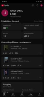 Canal do YouTube 50% monetizado! Monetização inicial! + Um canal de brinde. Leia a descrição↓