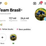 Conta de TikTok 17k de seguidores