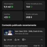 Canal de Skills do Corinthians (Pronto para Monetizar)