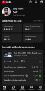 Canal de Skills do Corinthians (Pronto para Monetizar)