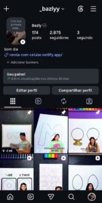 Conta Instagram 2.885 seguidores muito Engajada sem nenhuma violação pronta para uso