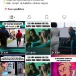 Conta tiktok com mas 1500mil seguidores engajada