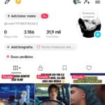 Conta tiktok com mas 3mil seguidores