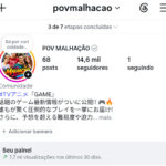 INSTAGRAM RECÉM CRIADO SUBINDO TODOS OS DIAS!!!