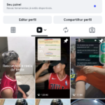 Perfil Instagram muito viral +7 milhões de views pegando em média 50k em média de views