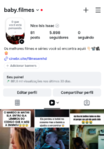 🔴OPORTUNIDADE🔴 ✅ Quase 6 Mil Seguidores Reais! ✅ +800 mil views! Crescendo Rápido