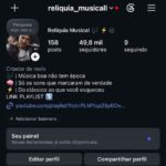 Página Instagram 49,8K De Seguidores - 975,2K De Visualizaçoes em 90dias