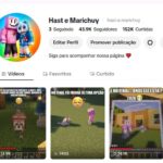 TIKTOK MONETIZADO 46K - NICHO MINECRAFT