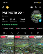 VENDO TIKTOK SEM SHOP