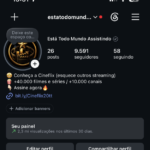Instagram +9 Mil Seguidores +2.2m de visualizações nos últimos 30 dias