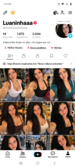 CONTA TIKTOK COM SHOP LIBERADO! 1.072 seguidores