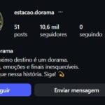 INSTAGRAM 10,6K - CONTA NOVA - NICHO DORAMA
