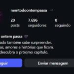 INSTAGRAM 7,6K - CONTA NOVA - NICHO DORAMA