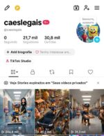 TikTok 21,7K Seguidores | 246K+ Views | 205K Espectadores | R$399