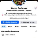 Pagina no facebook monetizada com 33 mil seguidores