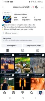 Instagram com 37 Mil Seguidores Reais