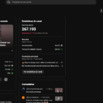 Canal Youtube de 260k de Inscritos com ótimo engajamento