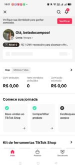Conta TikTok 1K+ | TikTok Shop + LIVE | Público Masculino - Imagem 2