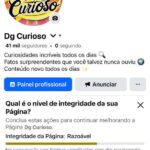 Pagina no facebook monetizada com 41 mil seguidores