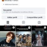 Conta de Instagram com 1.860 seguidores
