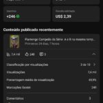 Canal Dark monetizado No YouTube | nicho Notícias do Flamengo